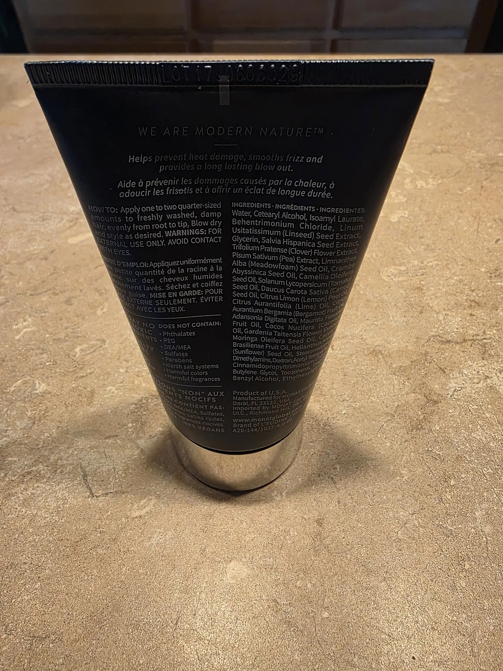 MONAT Blow Out Cream - Black
